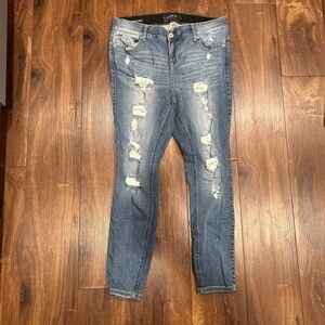 Torrid Premium Bombshell Distressed Skinny Jeans